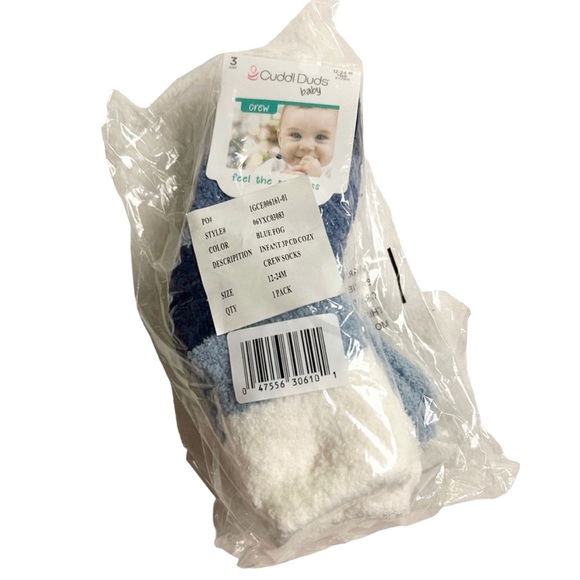 Cuddl duds - 3 pairs of baby socks - 12-24 months - Picture 5 of 5